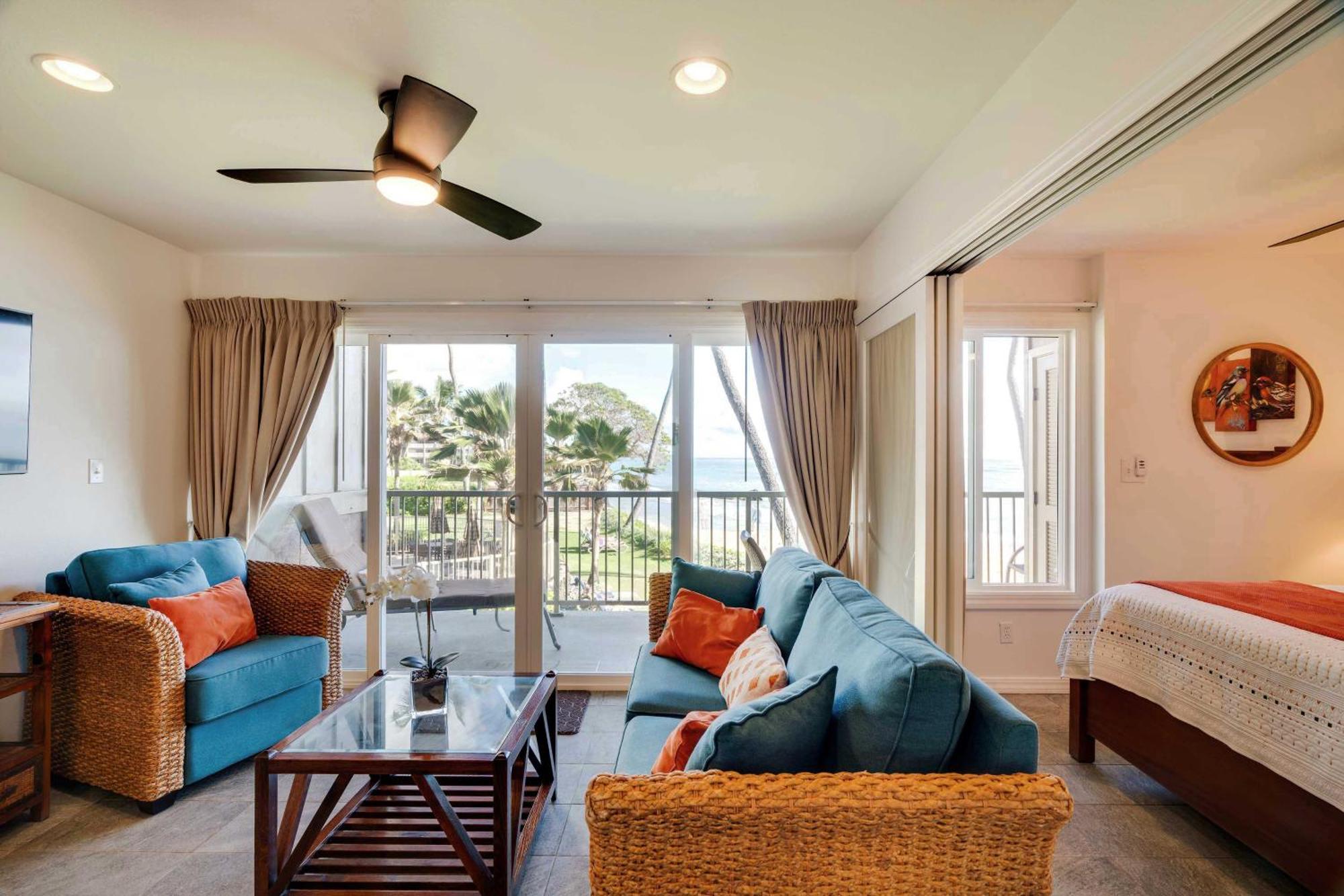 Waipouli Beachfront Condo With Balcony And Ocean Views Kapa'a Ngoại thất bức ảnh